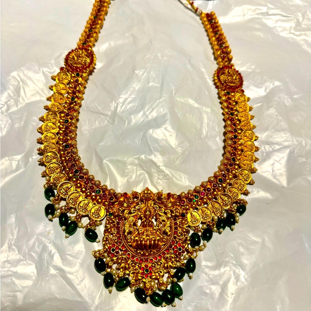 Indian Bollywood style gold plated Jewlary set